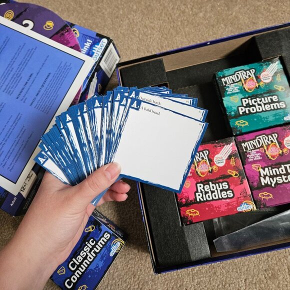OUTSET MEDIA MINDTRAP Game of Logic and BRAINTEASERS - Opened but‎ Never Used - Picture 8 of 15
